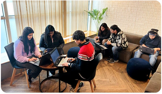 Student practice area - collaborative coding and project development space