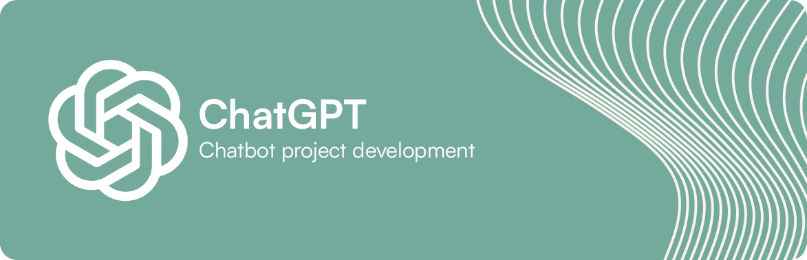 Generative AI chatbot development project using ChatGPT and large language models for intelligent conversation systems