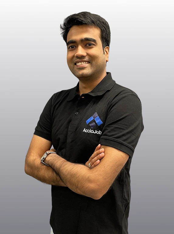 Priyanshu Agarwal - COO & Co-founder of AccioJob, IIT Delhi graduate and company founder