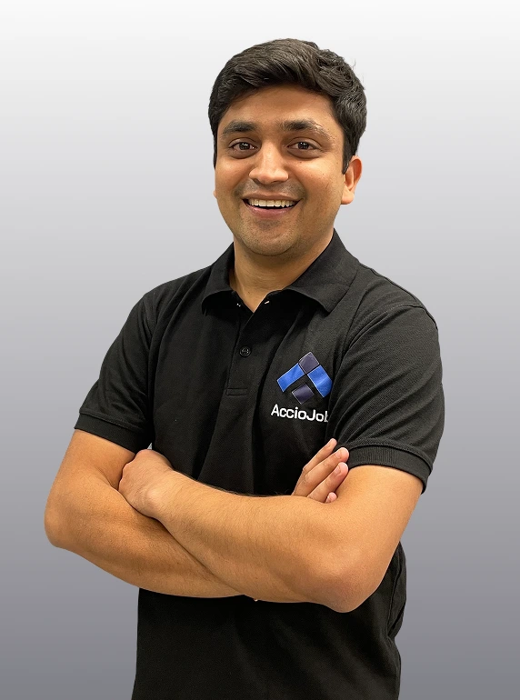 Vishu Bansal - CPO & Co-founder of AccioJob, IIT Delhi graduate and company founder