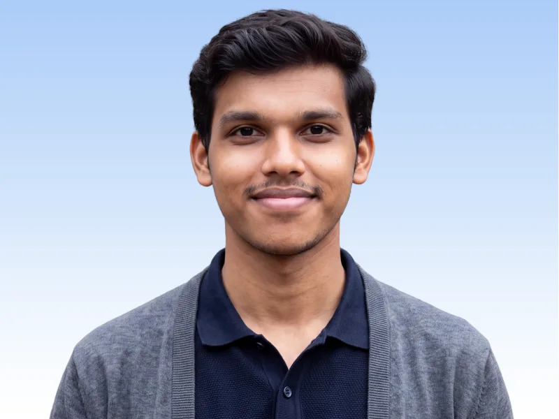 P. Shashidhar Reddy, Data Validation Intern at Amber